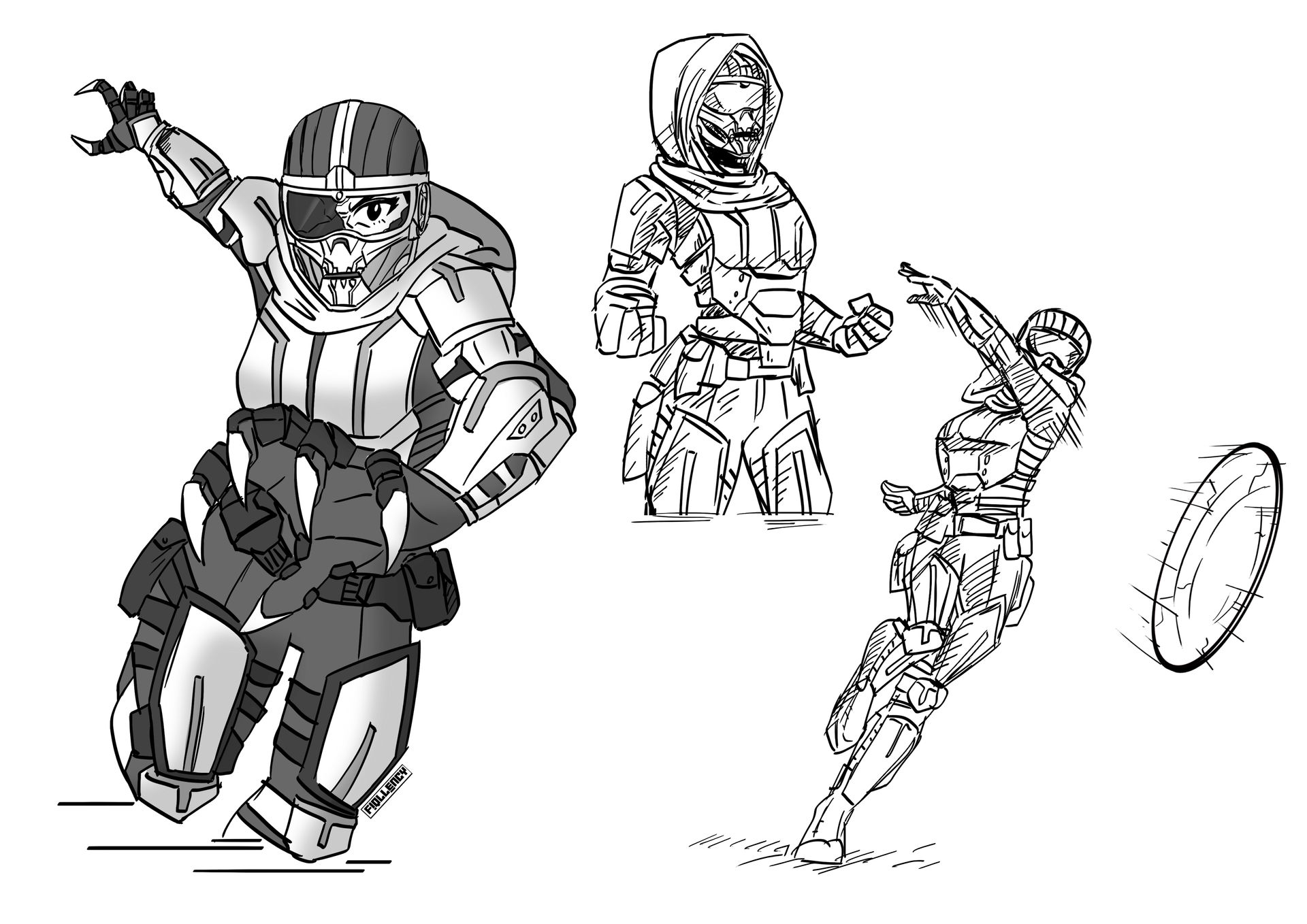 Taskmaster (Antonia Dreykov) - Sketch by Fiqllency on DeviantArt