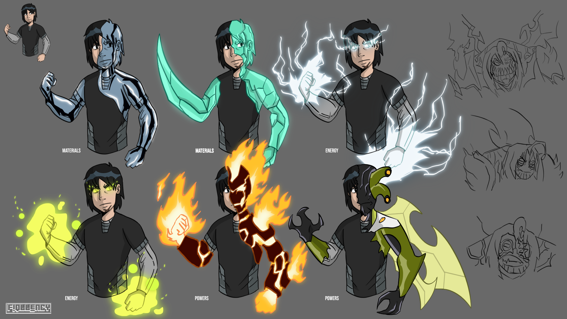 Ben 10 (Original) redesign part 2 by Fiqllency on DeviantArt