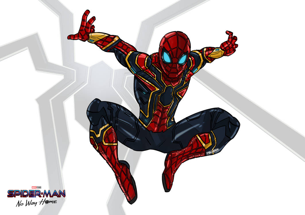 Spider-Man (Iron Spider Armor) By Fiqllency On Deviantart
