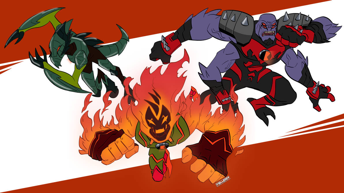 Antitrix Aliens part 1 by Fiqllency on DeviantArt