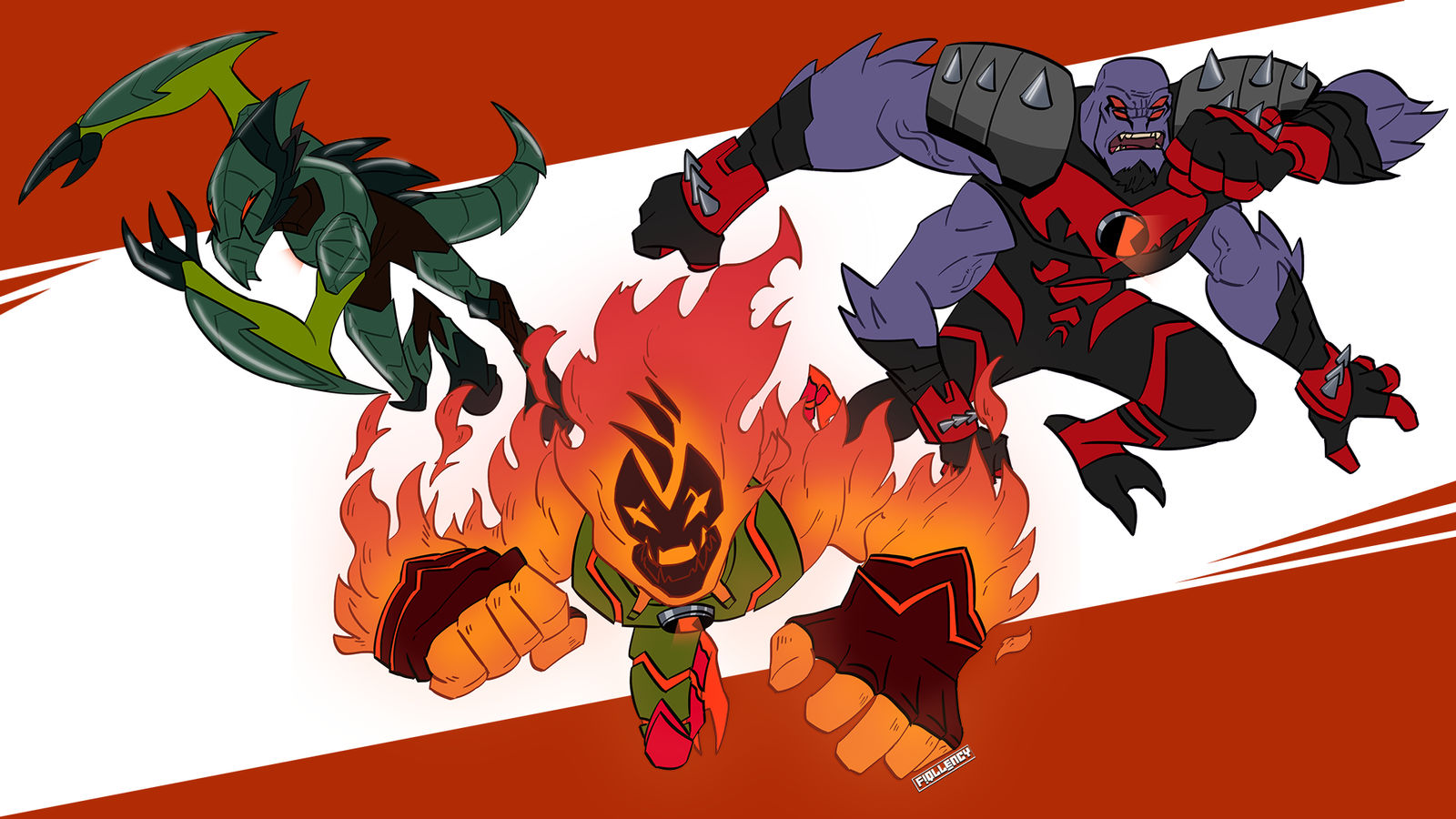 Antitrix Aliens part 1 by Fiqllency on DeviantArt