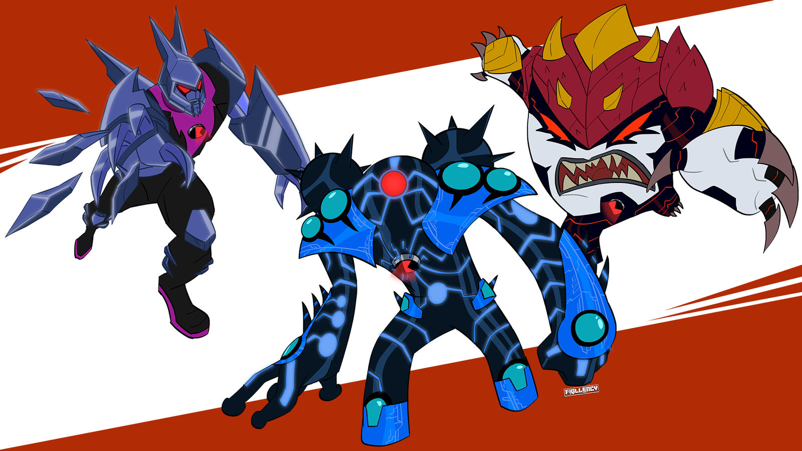 Antitrix Aliens part 2 by Fiqllency on DeviantArt