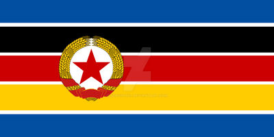 DDR and North Korea Mixed Flag by sergiohu7 on DeviantArt
