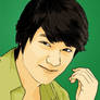 Lee Min Hoo Cartoon Portrait