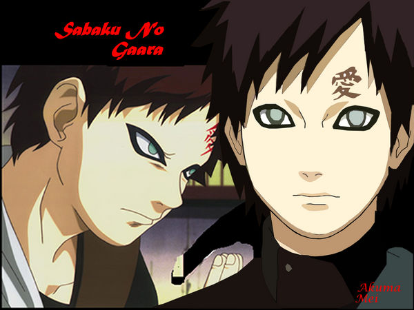 Gaara Vector by AkumaMei on DeviantArt