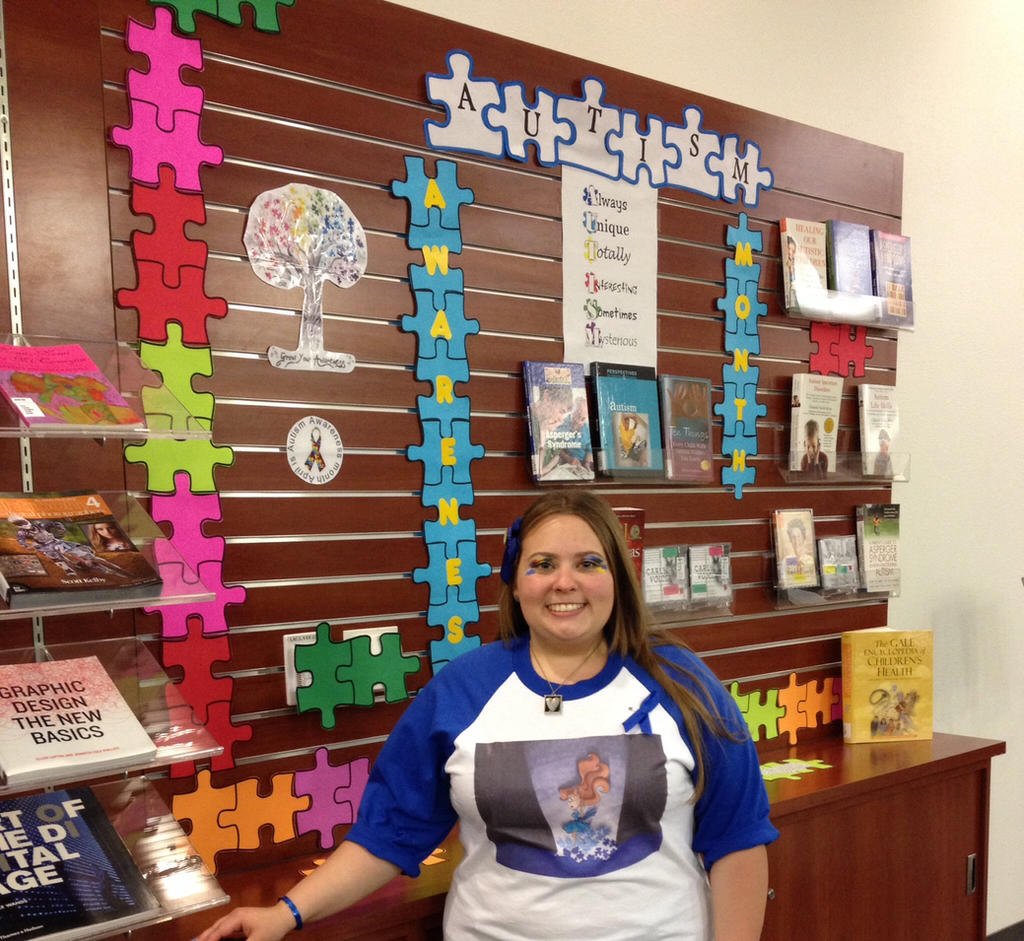 Autism Library Display Autism Awareness Library section 2 by GabiSaKuRa on DeviantArt