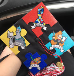 Graduation Cap: Close-up