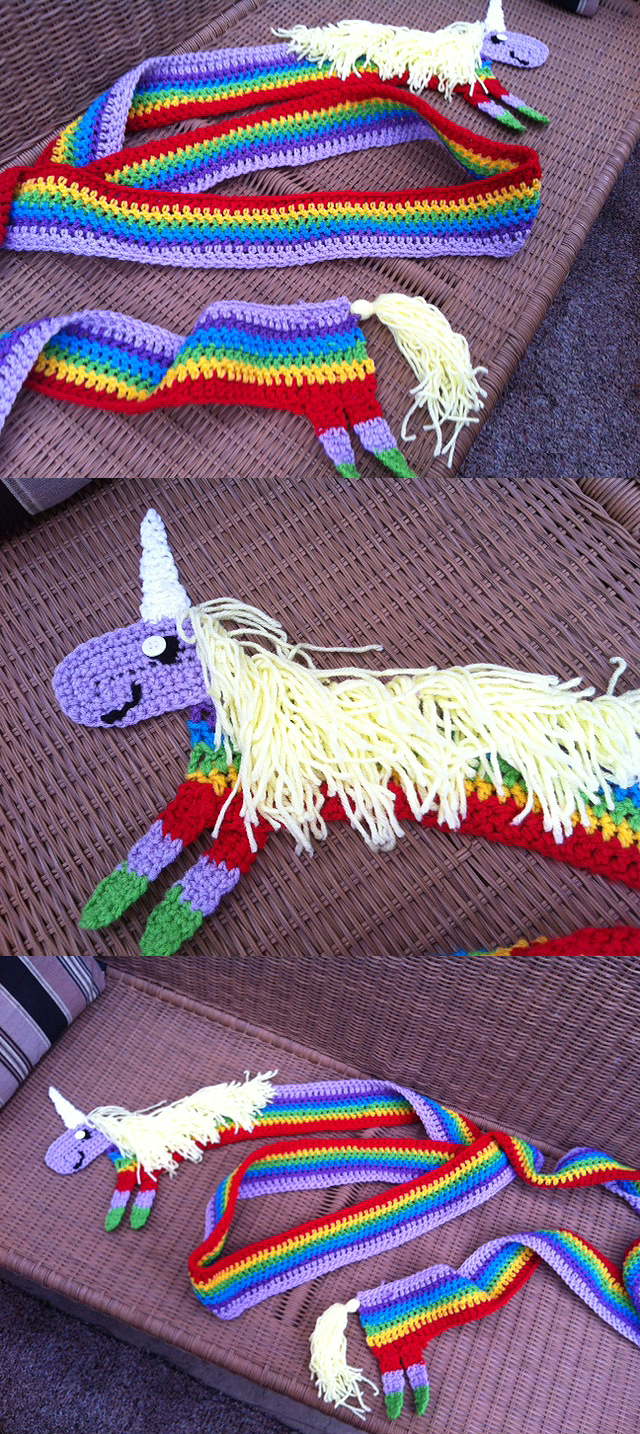 Lady Rainicorn Scarf