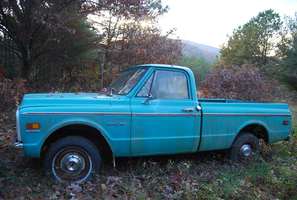 Blue Truck by Bleed-Stock