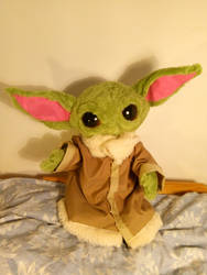 Baby yoda - life size plush by NikeWolf120