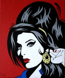 Amy Winehouse Pop Art