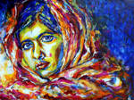 Malala Yousafzai Portrait by Olilolly11