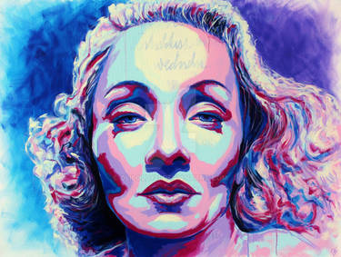 Marlene Dietrich Portrait