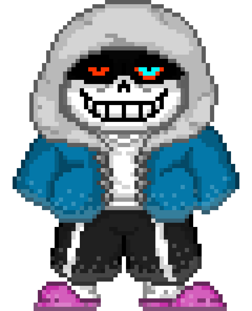 Pixilart - Vs Dust Sans by Dusttrust-Sans