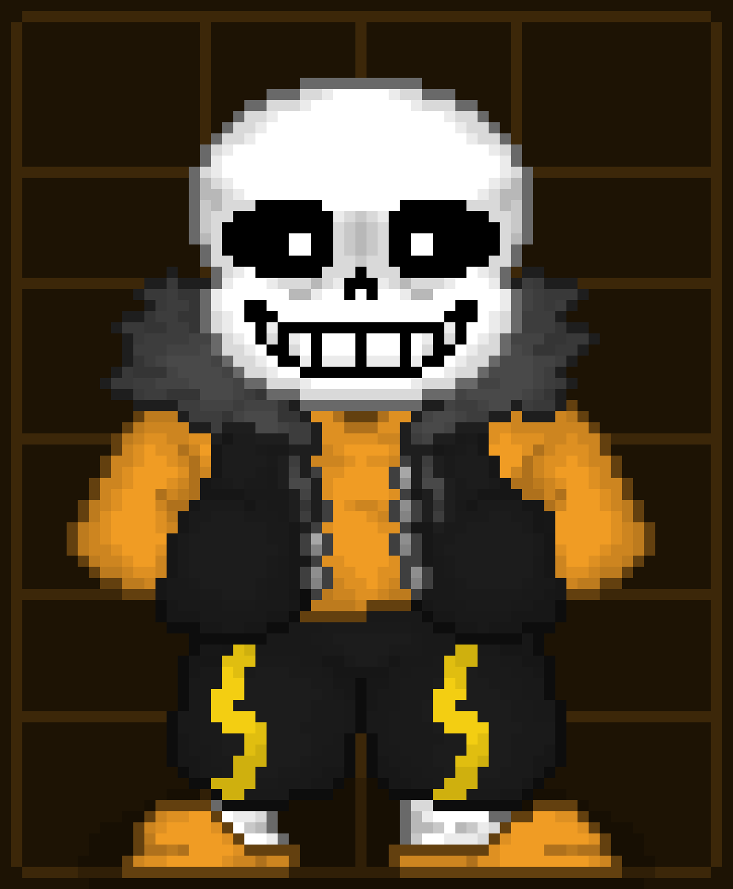 Undertale sans Pixelart by chichi3002 on DeviantArt