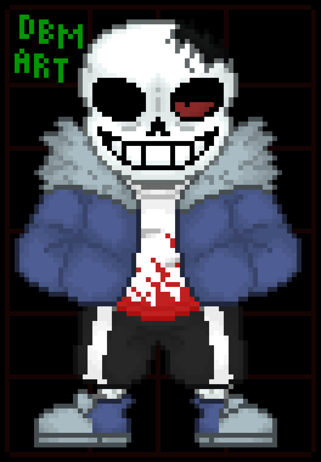 Killer!Sans Phase 2 by CooperClimbArt on DeviantArt