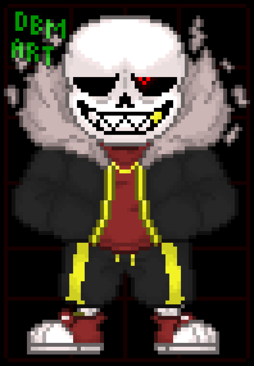 Fell Sans by DeBossMoo-Art on DeviantArt