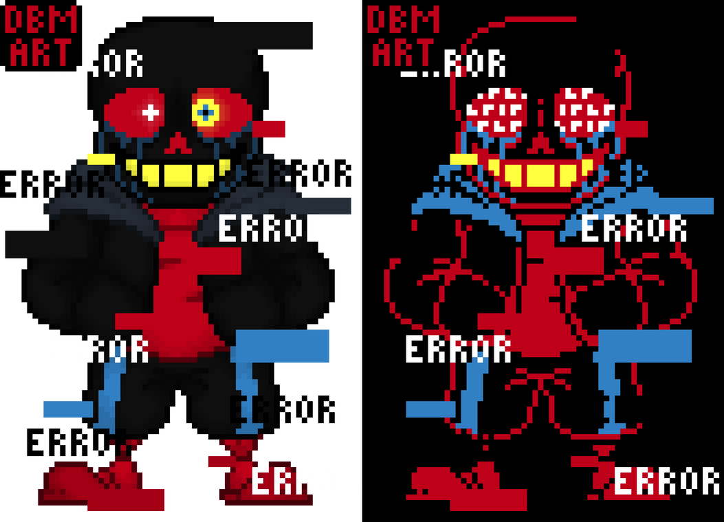 Error sans by DeBossMoo-Art on DeviantArt