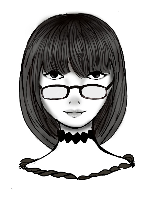 Short Hair Girl With Glasses By Dianita07 On Deviantart