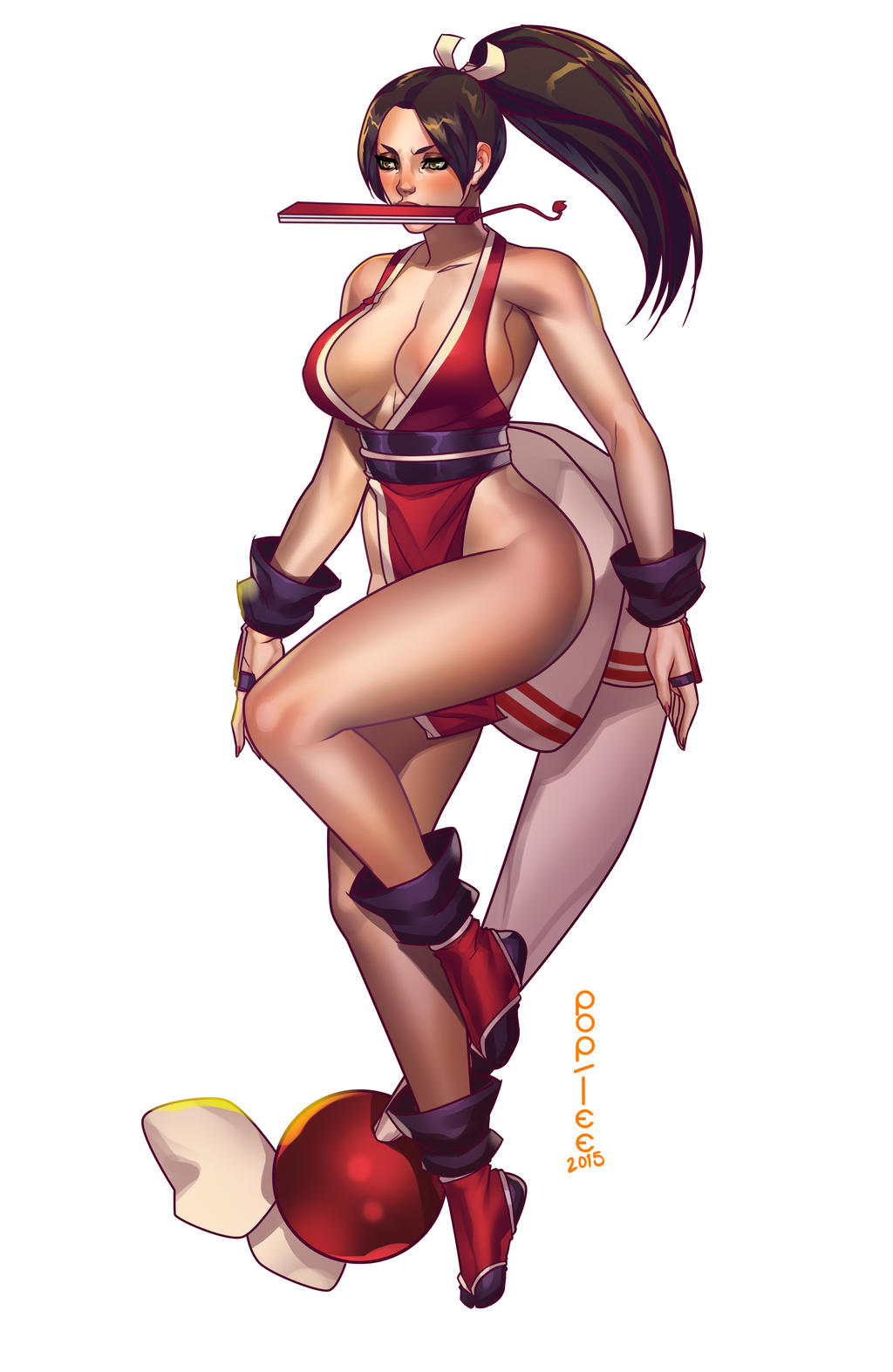 Mai Shiranui by Pop Lee