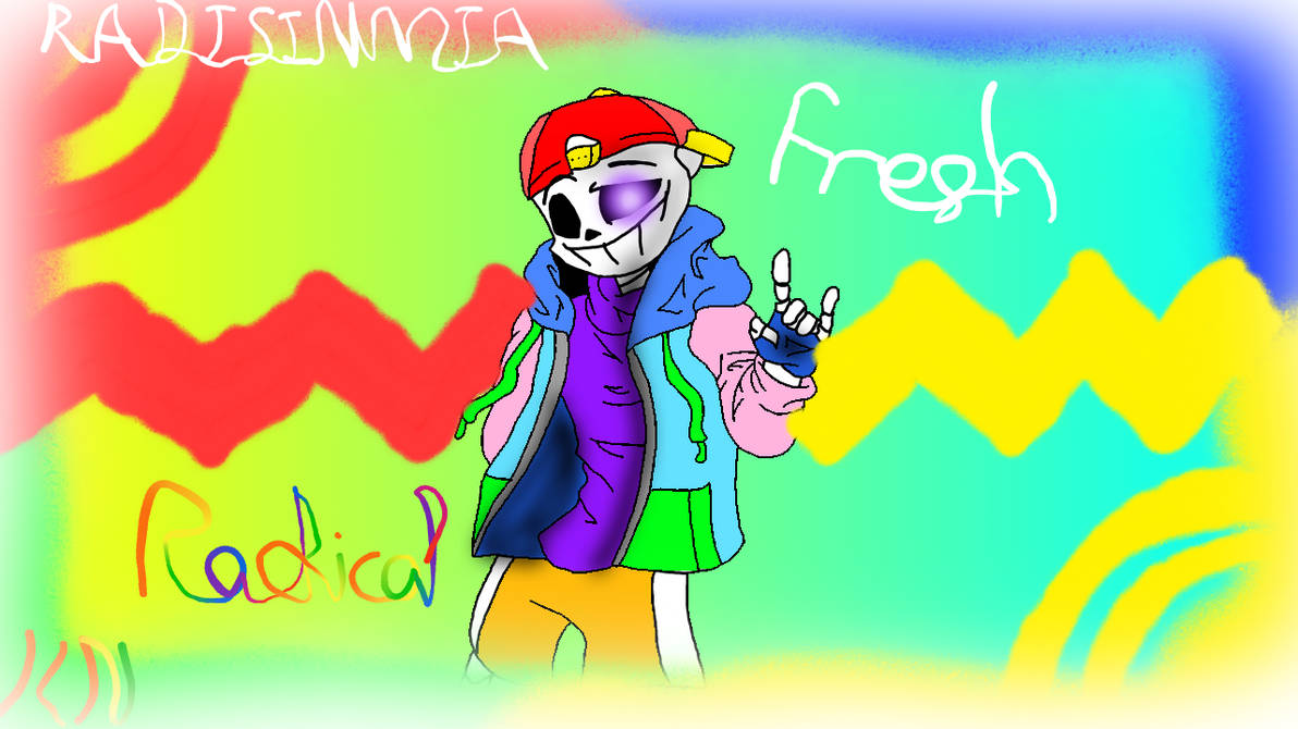 Fresh!Sans by KinnaNot on DeviantArt