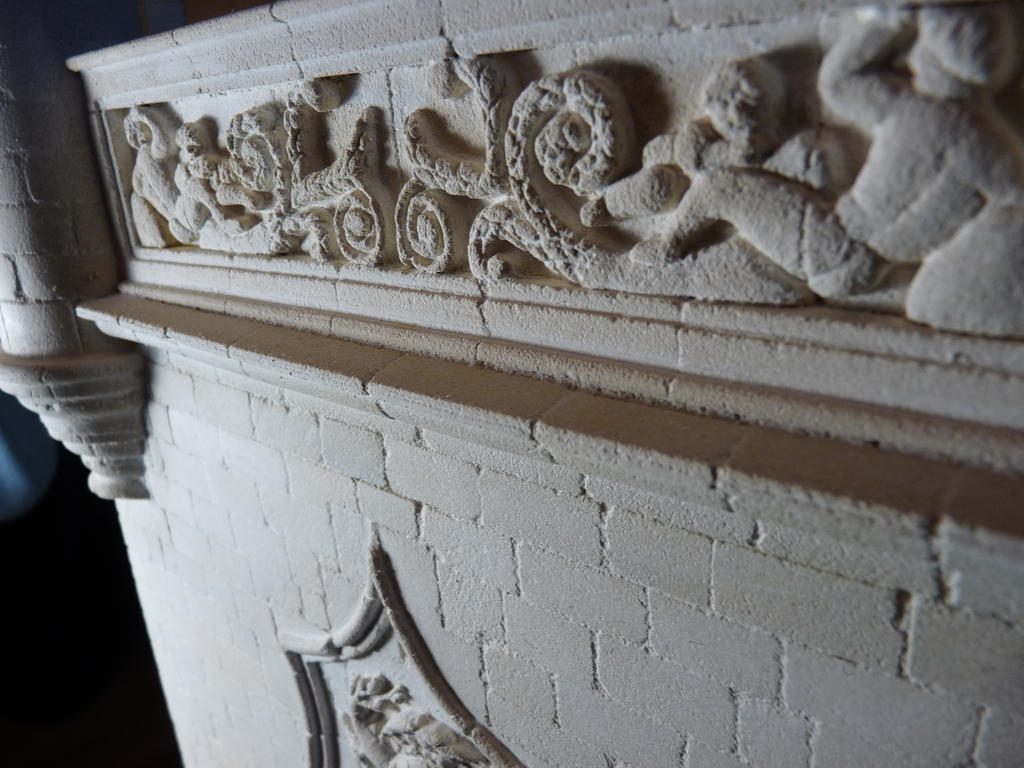 limestone model , detailed view by trostone on DeviantArt
