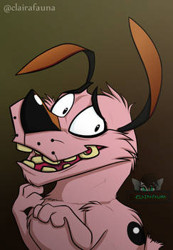 Courage the Cowardly Dog - 6FanArts Challenge