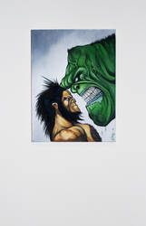 Wolverine vs Hulk