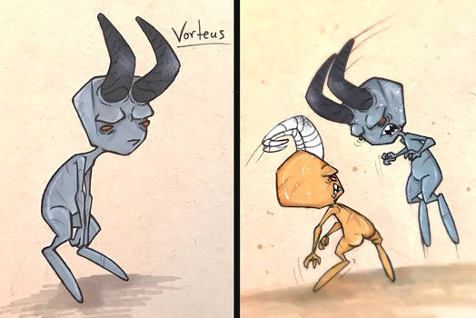 Vortian Prehistory HEAD CANNON/Life of Vorteus