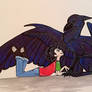 That's a big Raven!