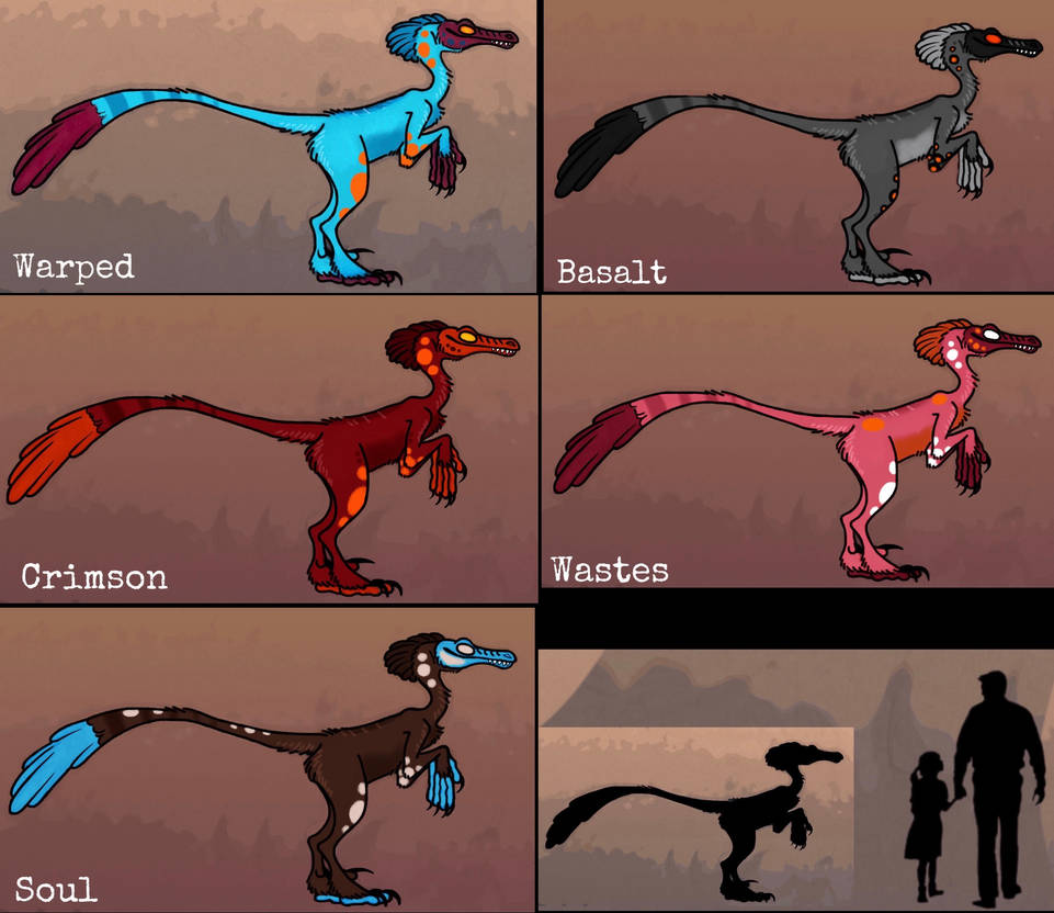 Nether Raptors: BIO (Minecraft) by Fae-CaptainofDreams on DeviantArt