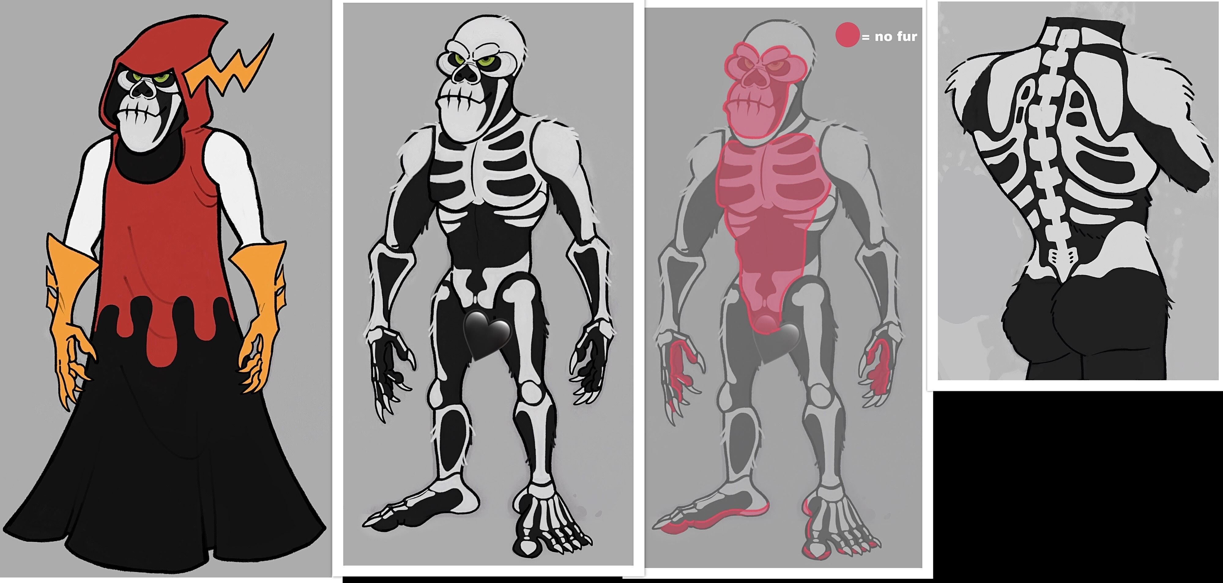 The Fall guys devs actually tweeted that this is the canon anatomy