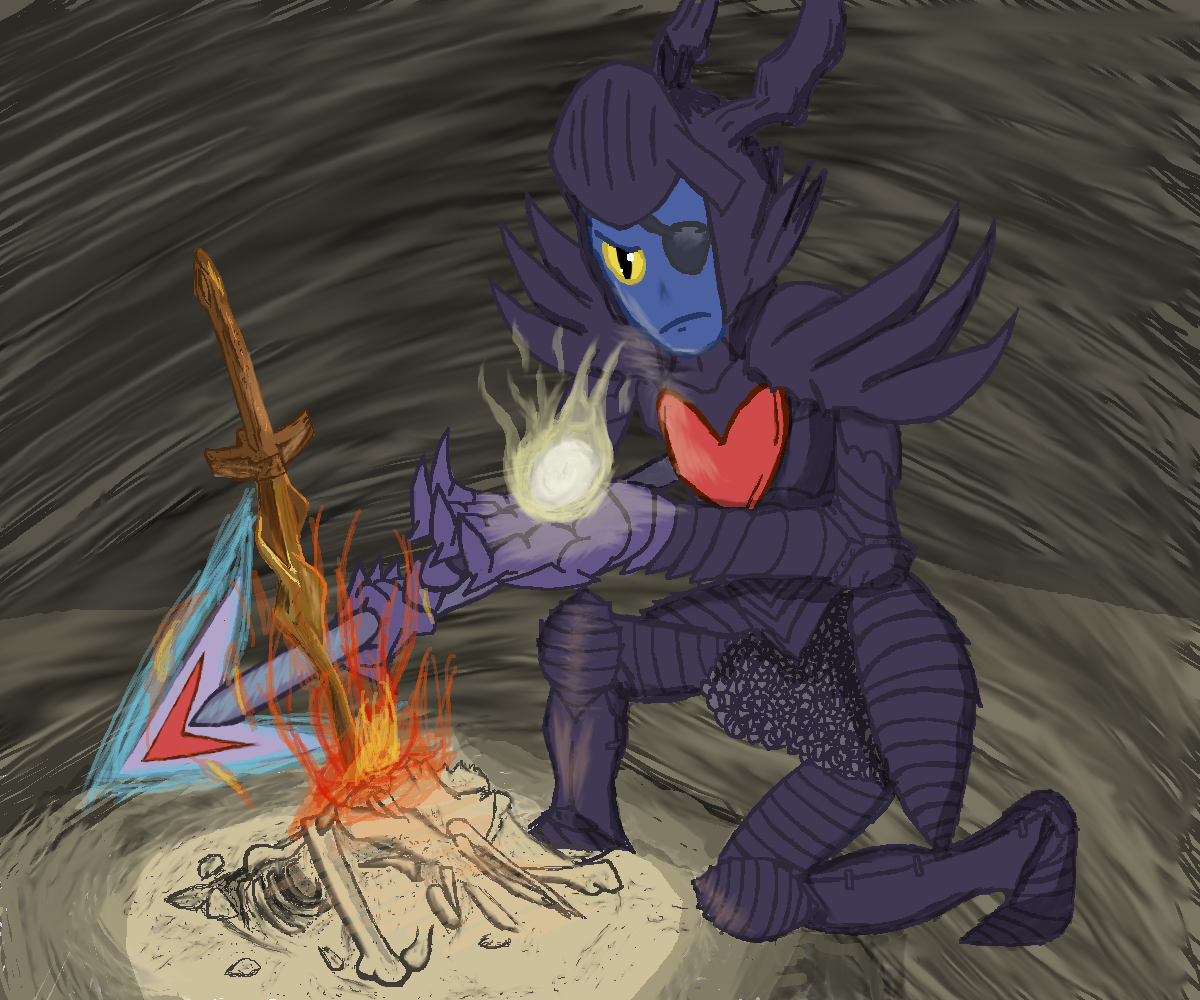 Dark Souls x Undyne