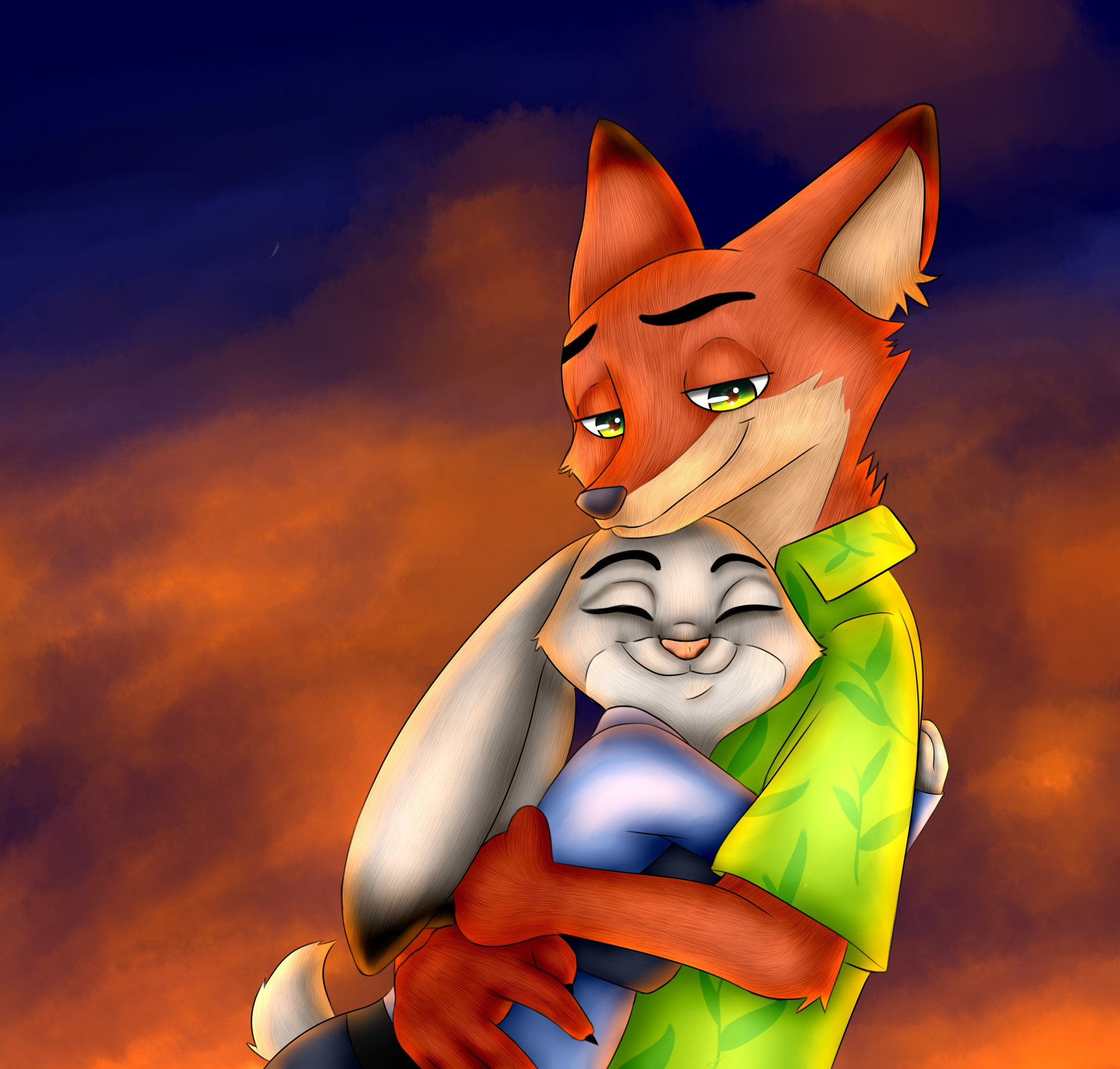 Nick and Judy