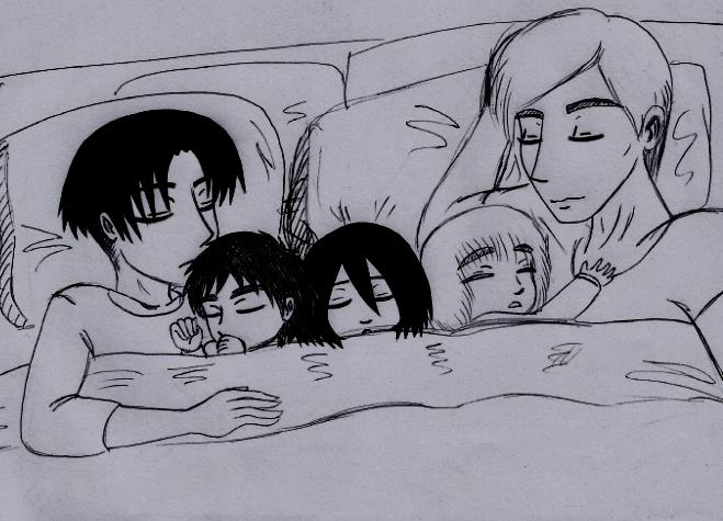 Happy Family With Papa Levi And Daddums Erwin