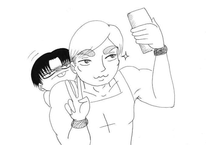 Levi the Selfie Invader