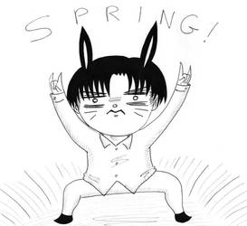 Spring Time for Levi by Batsu13angel