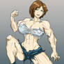 Jill Valentine Growth Muscles