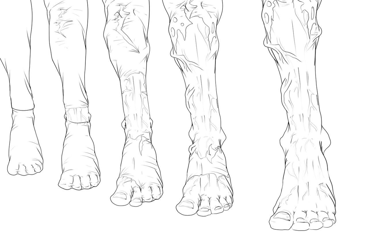 Feet Transform She-Hulk Feet Transformation Full (Only Lines) by Darling-sama on ...