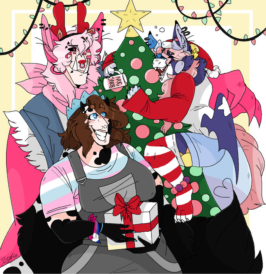Tree Ocs Three idiots and a Christmas tree {OCs} by BingTheDragon on DeviantArt