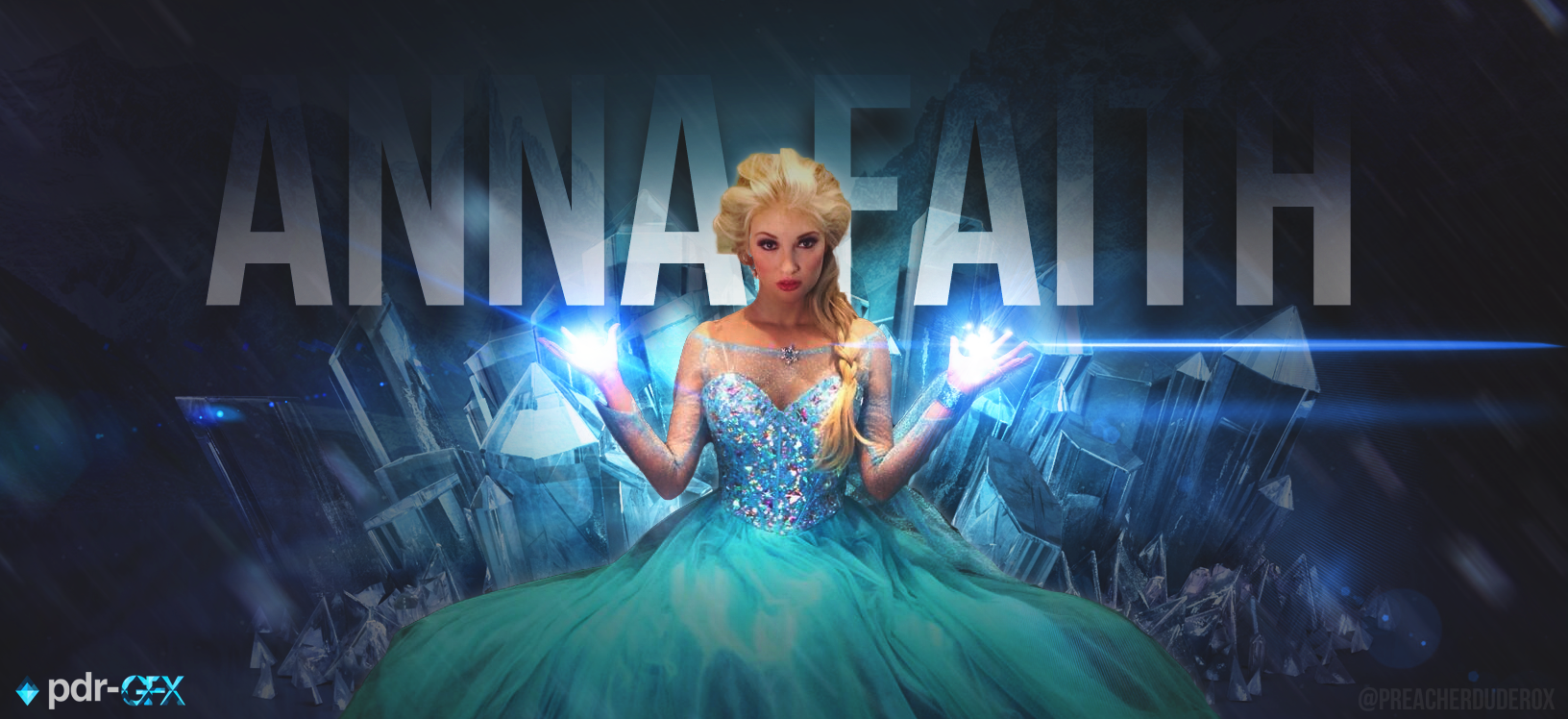 Anna Faith is Elsa