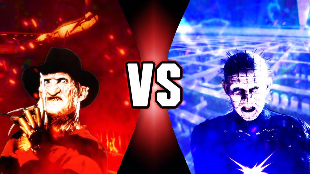 Freddy Krueger vs Pinhead by TheDeadlySixSucks on DeviantArt