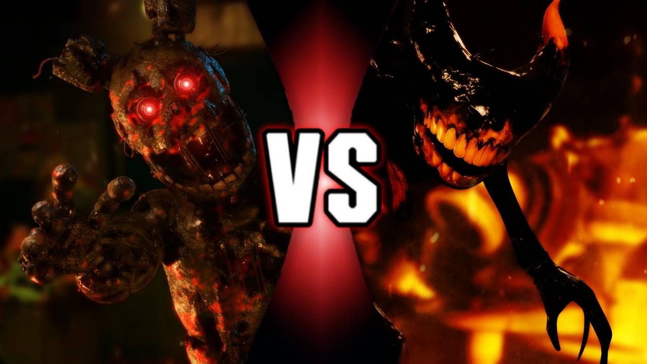 Spring Trap Vs Rem Springtrap vs Bendy by TheDeadlySixSucks on DeviantArt