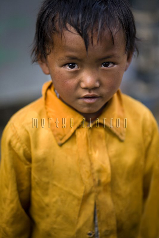 Tibetan children