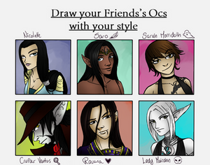 Drawing other peoples OCs