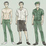 Thai student uniform : male