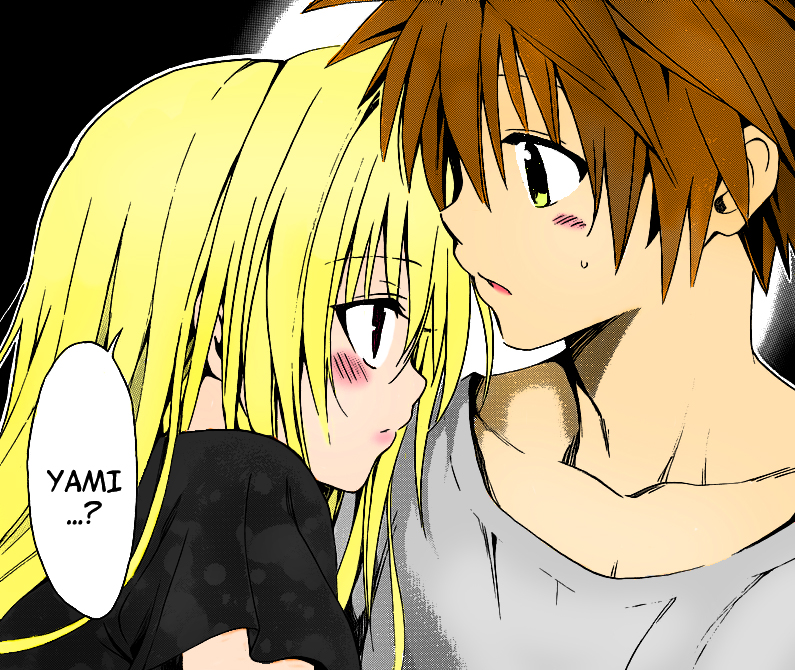 To Love Ru Rito Render To Love Ru - Yami and Rito by Demi1997 on DeviantArt