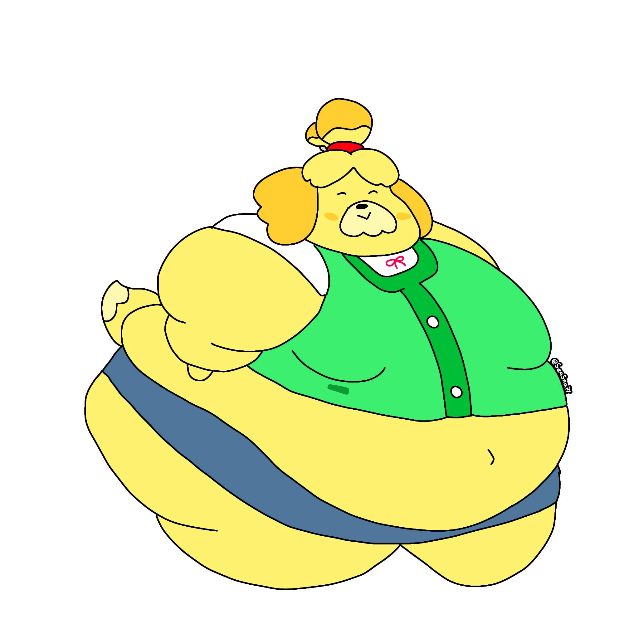 Fat Isabelle by Seasna7l on DeviantArt