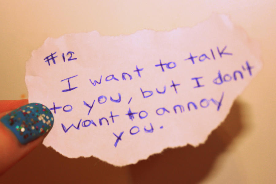 I Want to Talk to You