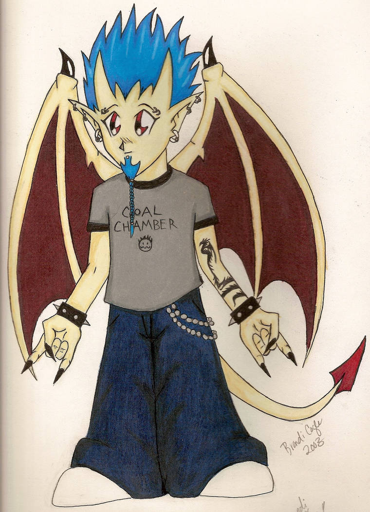 Rock and Roll demon dude by queenofcats81 on DeviantArt